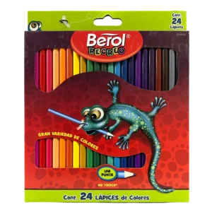 Lápices de Color Berol Recreo 24 piezas