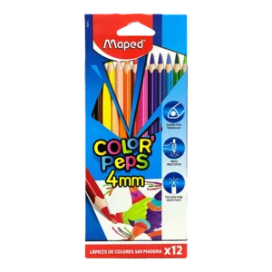 Lápices de Color Triangulares Color Peps Maped 12 piezas