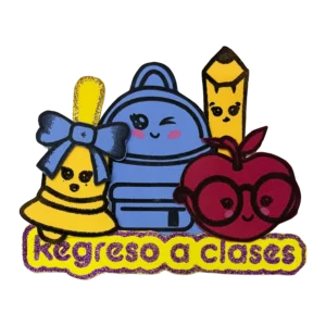 Figura Dulcero Regreso a Clases (D18)