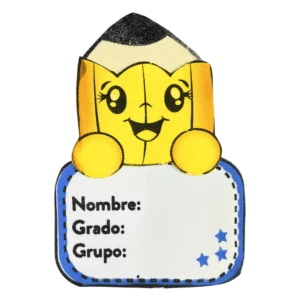 Figura Dulcero Regreso a Clases (D3)