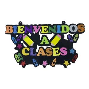 Letrero de Foamy Regreso a Clases (L2)