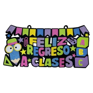 Letrero de Foamy Regreso a Clases (L4)
