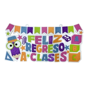 Letrero de Foamy Regreso a Clases (L5)