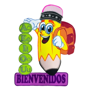 Figura de Foamy Regreso a Clases Mediana (M16)