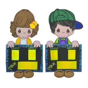 Figura de Foamy Regreso a Clases Mediana Dúo (M20)