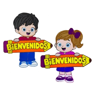 Figura de Foamy Regreso a Clases Mediana Dúo (M21)