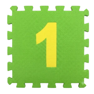 Tapete de Foamy de Números (30x30 cm)