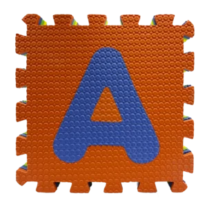 Tapete de Foamy de Vocales (30x30 cm)